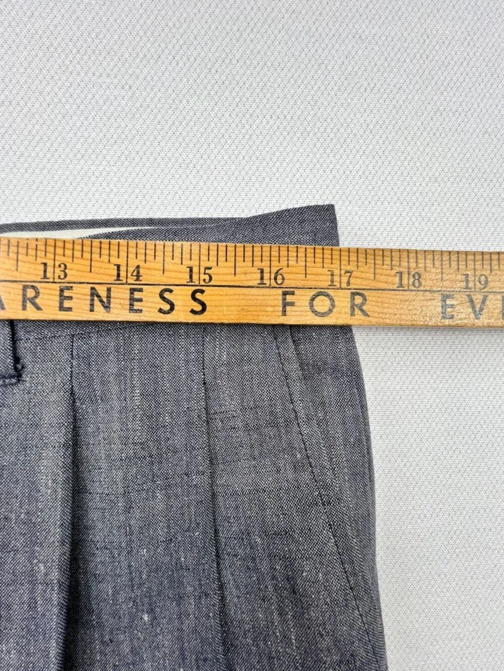 Parkworth Clothes Men's Two-Piece Suit 2 Button Blazer Pleated Pants Sz 42L Gray
